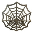 thumbnail image 2 of Zeckos Cast Iron Spider Web XL Hose Holder, Bronze, Outdoor Wall Mount, 2 of 9
