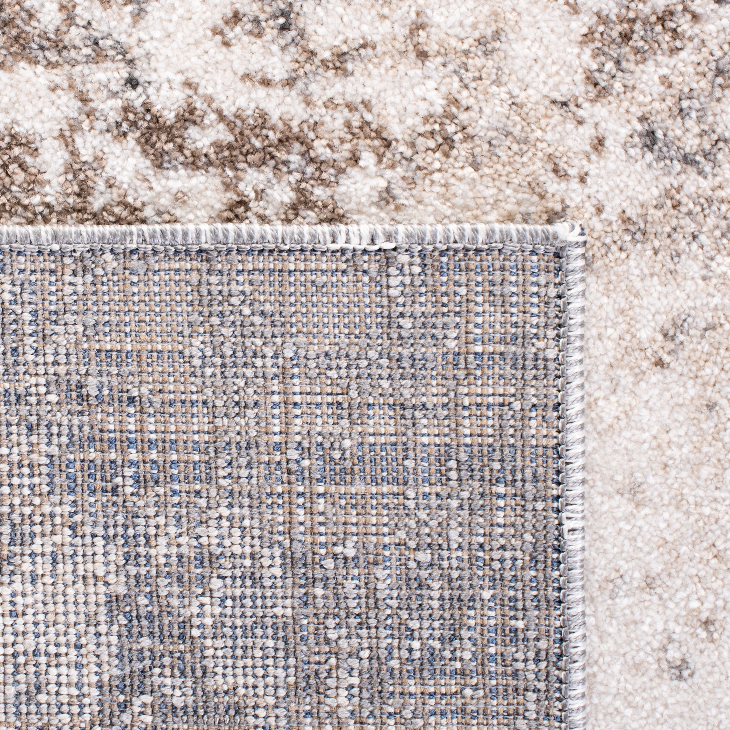 SAFAVIEH Aston Philander Abstract Area Rug, Gray/Ivory, 5'3" x 7'7"