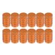 thumbnail image 1 of Tapas de vástago de válvula de neumático universal, tapas de vástago de válvula para coche, SUV, bicicleta, camiones, motocicletas, 17mm, aleación de aluminio, naranja, 12 piezas, 1 of 1