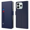 thumbnail image 1 of For Xiaomi Redmi Note 14 4G (163.25x76.55x8.16mm) Case Stand PU Leather Phone Cover Card Holder Mirr, 1 of 5