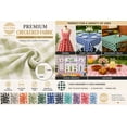 thumbnail image 6 of 1" Checkered Gingham PolyPoplin Fabric by The Yard - 60 Inch Wide for Sewing, Quilting, Tablecloths, Curtains, Apparel, Crafting, DIY Projects, 6 of 8
