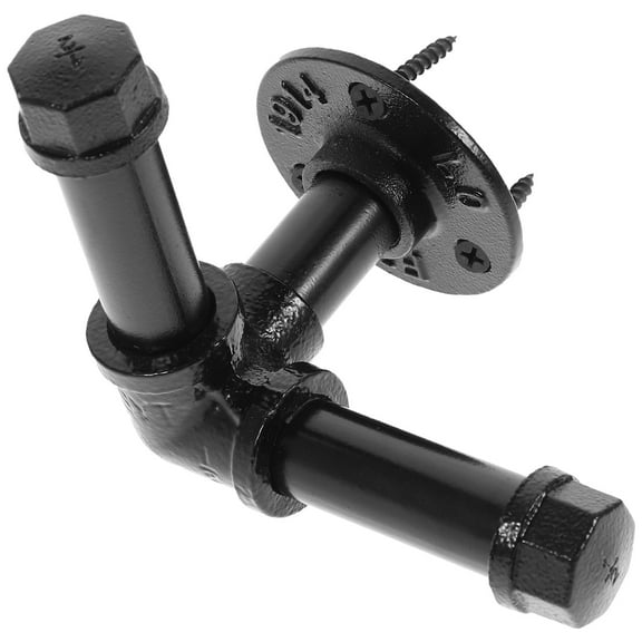 HAKIDZEL skateboard shelf Iron Skateboard Holder Black Skateboard Storage 1 Set 5.7*3.4*3.4in