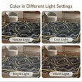 thumbnail image 7 of ODIKA 8'x10' Washable Area Rug Durable, Non-Slip Border Swirl Inlay Veined Streaks Flow Symmetrical Abstract Vein Refined for Living Room, Under Sectional, Family, 7 of 7