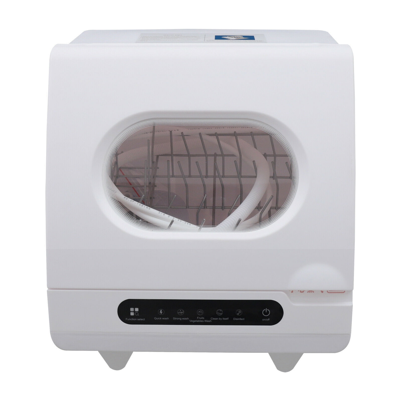 Buy OUKANING Countertop Compact Dishwasher w/5 Washing Program 1200W