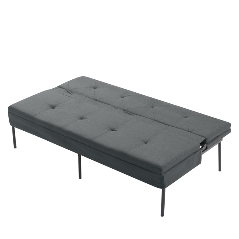 Gewnee 63.39" Futon Sofa Bed, 5-Position Adjustable Sleeper photo 8