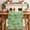 Green, variant on Desert Camels Table Runner - 36 Inch Long Tropical Date Palm Trees Animal Cotton and Linen Blended Dress Scarves Farmhouse Table Runner for Kitchen Dining, Coffee Table, 13" x 36"