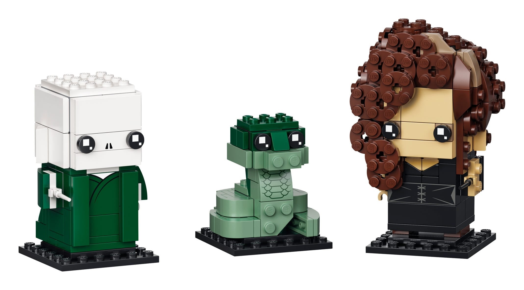 LEGO BrickHeadz Wizarding World Voldemort, Nagini & Bellatrix 40496