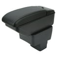 thumbnail image 3 of Center Console Storage Box, Heat Resistant High Strength Arm Rest Double Layer Box Simple Design  For Car, 3 of 8