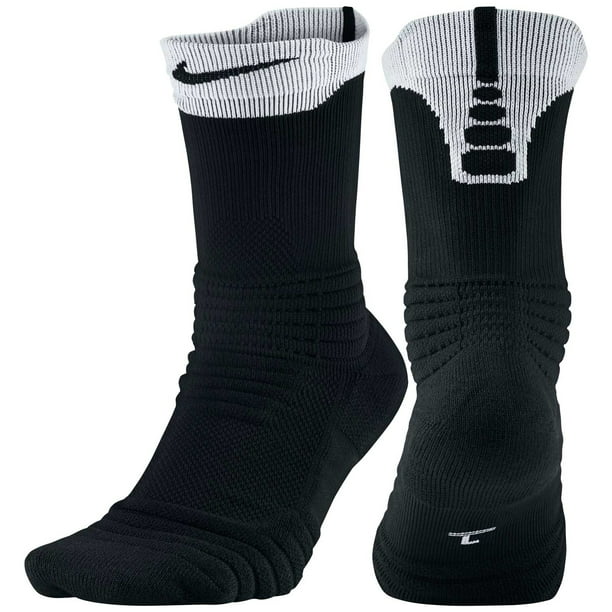 Basketball Socks - Black/White/Black - S - Walmart.com