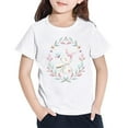 thumbnail image 6 of MZXELPRJD Easter Bunny Shirt Toddler Boys Girls 2024 Easter Day Gift Cartoon Rabbit Print Short Sleeve Tshirt Little Kid Big Kid Tee Tops 6-16 Years, 6 of 6