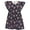 Blue - nvymulti, variant on Monteau Womens Floral Print A-line Dress, Blue, Plus Size, 2X