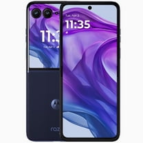 Motorola Razr 50 Ultra DUAL SIM 512GB ROM   12GB RAM (GSM | CDMA) Factory Unlocked 5G Smartphone (Midnight blue) - International Version