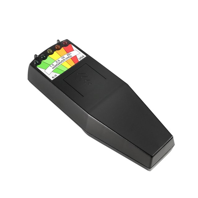 K2 Electromagnetic Field EMF Gauss Meter Ghost Detector Portable EMF Magnetic Field Detector 5 LED Gauss Meter , Readable