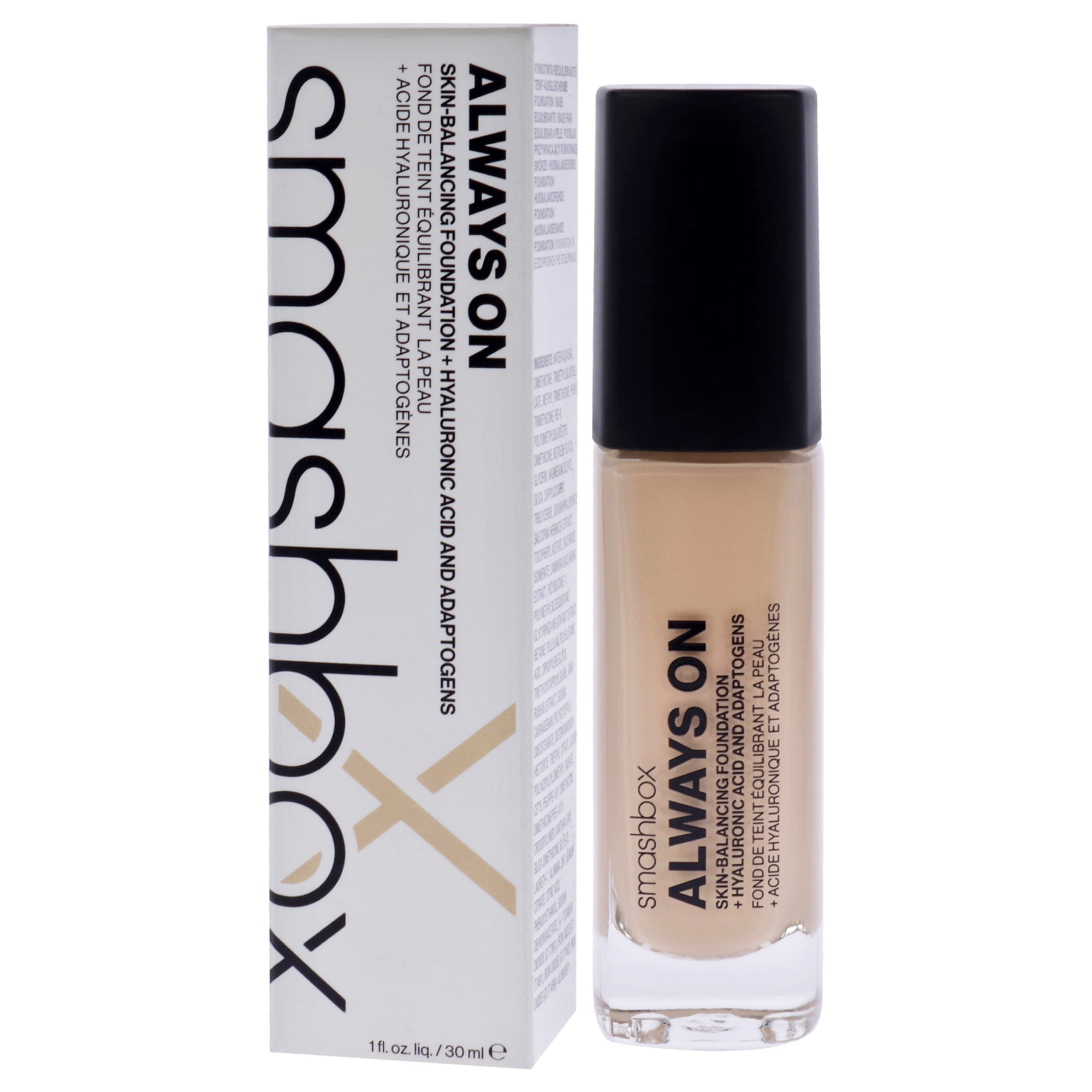 Smashbox Always On Skin-Balancing Foundation - F30N (level-three fair with a neutral undertone)