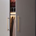 thumbnail image 5 of Goo-Ki 7.56"(192 mm) Hole Centers Luxurious & Sturdy Zinc Alloy Cabinet Handls,Champagne Bronze Cabinet Pulls for Kitchen,Drawer,Cupboard & Wardrobe, 6 Pack, 5 of 10