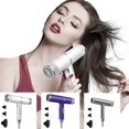 thumbnail image 1 of Clearance Items! Hair Dryer, Lightweight Travel Hair Dryer For Normal And Curly Hair, Including Curly Hair Styling Nozzle Hair Dryer Smart Inverter High Power Deal of the Day!, 1 of 9