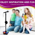 thumbnail image 5 of Kids Microphone With Light Stand Toy, black, 5 of 5