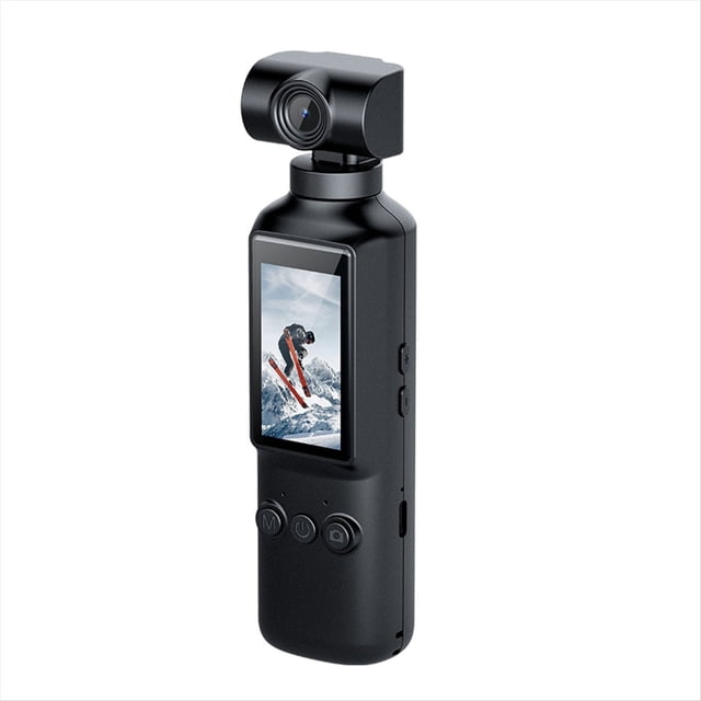 Cámara de Bolsillo 4K HD Giratoria de 270°, Antivibración, con Wifi, Ideal para Deportes Al Aire Libre, Ciclismo, Buceo y Acción.