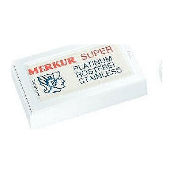 Merkur Double Edge Safety Razor Blades, 10 ct. (Pack of 1)