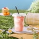 thumbnail image 5 of 50 Pcs Clear Plastic Cups with Lids and Straws, Iced Coffee Cups with Lids, Disposable Cups, Plastic Coffee Cups, Smoothie Cups for Cold Drinks (500ml), 5 of 6