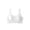 White, variant on LYMAYTER Girls Sports Bra 13-18Y Kids Training Bras Teenage Cotton Wirefree Bralette U Shape Back Crop Tops Vest