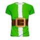 thumbnail image 4 of Camiseta con escote para hombre Patrón impreso en 3D de Navidad Manga corta Pompotops  oipoqjl2334, 4 of 4