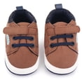thumbnail image 3 of Baby Girls Boys Casual Sneakers Solid Classic Canvas Soft Sole Shoes, 3 of 8