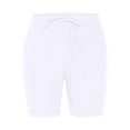 thumbnail image 5 of Turilly Plus Size Shorts for Men Men's Cotton And Shorts Lanyard Casual Pants Capris Shorts Pants, 5 of 6