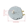 thumbnail image 3 of 6549W1S013H Microwave Oven Turntable Stirrer Motor, 3 of 5