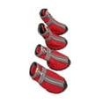 thumbnail image 3 of 4Pcs Rubber Dog Booties Waterproof Soft Bottom Dog Hiking Shoes for Outdoor Sport, Soft and Comfortable,  and Waterproof,with Reflective Strips Material: Rubber,, 3 of 7