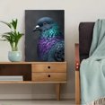 thumbnail image 5 of Vibrant Bird Portrait Canvas Print Apartment Wall Art, 5 of 8
