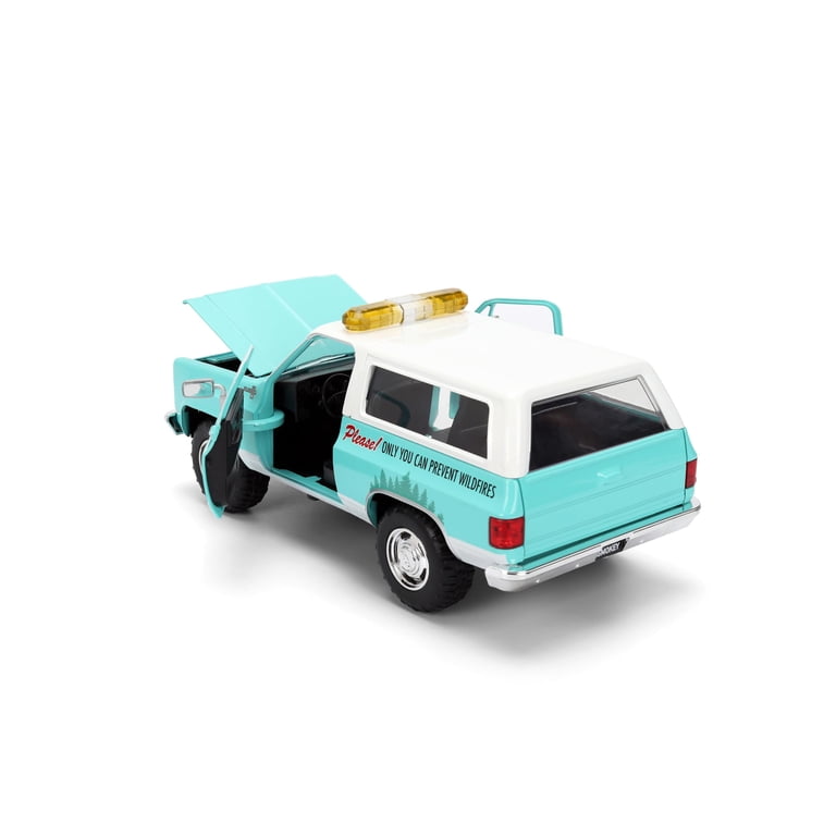 Jada Toys, Smokey Bear 1980 Chevy Blazer Die-Cast Car, Red