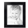 thumbnail image 2 of ArtToFrames 8" x 10" Satin Black Double Step Lip Picture Frame, 8x10 inch Black Wood Poster Frame (WOM-1418), 3 Pack, 2 of 6