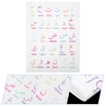 thumbnail image 4 of MasteelfCA Arabic Alphabet Educational Poster Kids Learning Wall Chart 40.00X30.00X0.10cm, 4 of 7