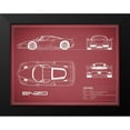 thumbnail image 2 of Rogan, Mark 18x15 Black Modern Framed Museum Art Print Titled - Ferrari Enzo-Maroon, 2 of 5