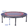 thumbnail image 5 of 40 Inch Mini Exercise Trampoline - Indoor Fitness Rebounder Trampoline with Safety Pad, 5 of 8