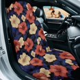 thumbnail image 2 of Uorisanigo Car Seat Cover Front Seats Only Washable Tropical Hibiscus Flowers Bucket Towel Seat Covers Easy to Install Sweat Protection for Front Bucket Seats Universal Fit for Car SUV Van, 2 of 8