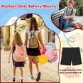 thumbnail image 2 of Girls Short Under Dress Dance Tight Safety Short Soft Bike Leggings Pack of 6, Sports Play Underdress 5-6 Years, 2 of 5