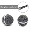thumbnail image 4 of 1PC Replacement Head Steel SM58A Meshes Handheld Microphones Grills Meshes Head for 57A 58A 87A 845S 945, 4 of 8