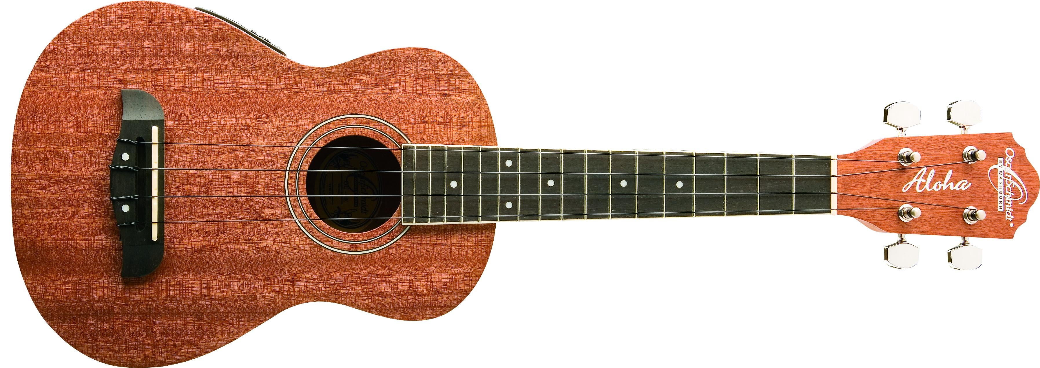Oscar Schmidt OU2E Acoustic-Electric Concert Ukulele