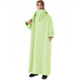 thumbnail image 1 of SHIXIAOO Imperméable Unisexe pour Activités Extérieures Cyclisme Camping Randonnée avec Design Extra Long Épais et Capuche Réglable Vestes Grande Taille pour Femmes Vestes Coupe-Vent pour Femmes, 1 of 6