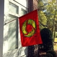 thumbnail image 2 of Christmas Wreath Fleur de lis Flag Canvas House Size, 2 of 2