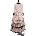 thumbnail image 3 of Steampunk Victorian Prom Gown Dress Victorian Bustle Dress Gown Dress Women's Edwardian Dress, 3 of 7