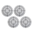 thumbnail image 2 of 100Pc 0/30/40/50/60mmtotal Station Reflector Reflector Silver Reflective Target 50*50, 2 of 9