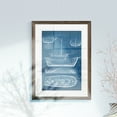 thumbnail image 3 of Antique Ship Blueprint II - Barnwood Framed Print - 17 x 20 - Walnut, 3 of 4