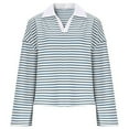 thumbnail image 6 of Tiweut Lounge Sets for Women 2 Piece Sweater Sets Striped Long Sleeve Pullover Top Matching Set Fall Outfits,Blue,2XL, 6 of 6