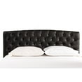 thumbnail image 3 of Hillsdale Hawthorne Upholstered Queen Headboard in Black, 3 of 4
