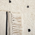 thumbnail image 6 of SAFAVIEH Easy Care Leptis Polka Dots Runner Rug, 2'3" x 9', Ivory/Black, 6 of 8