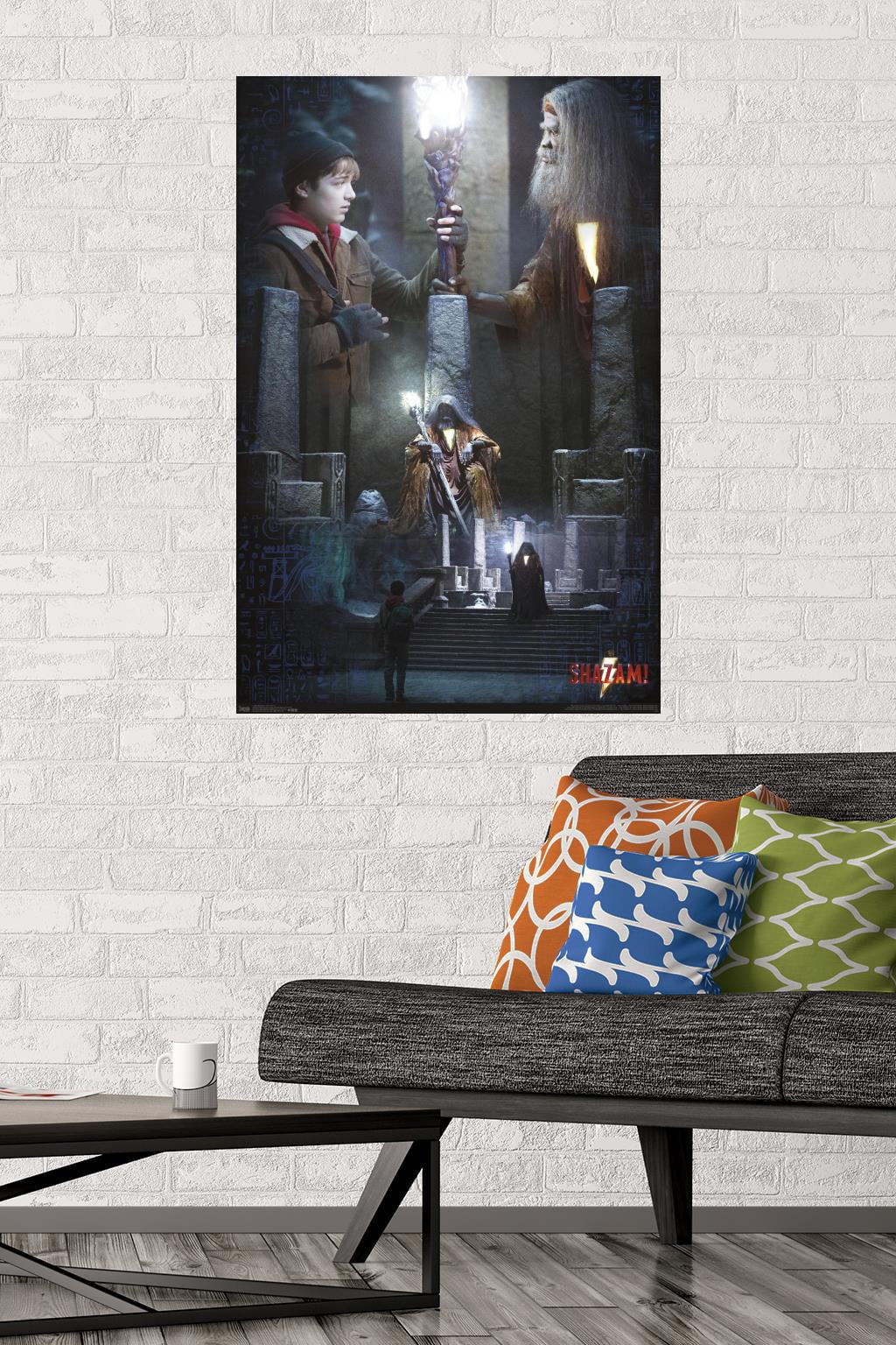 DC Comics Movie - Shazam - The Wizard Wall Poster, 22.375" x 34"