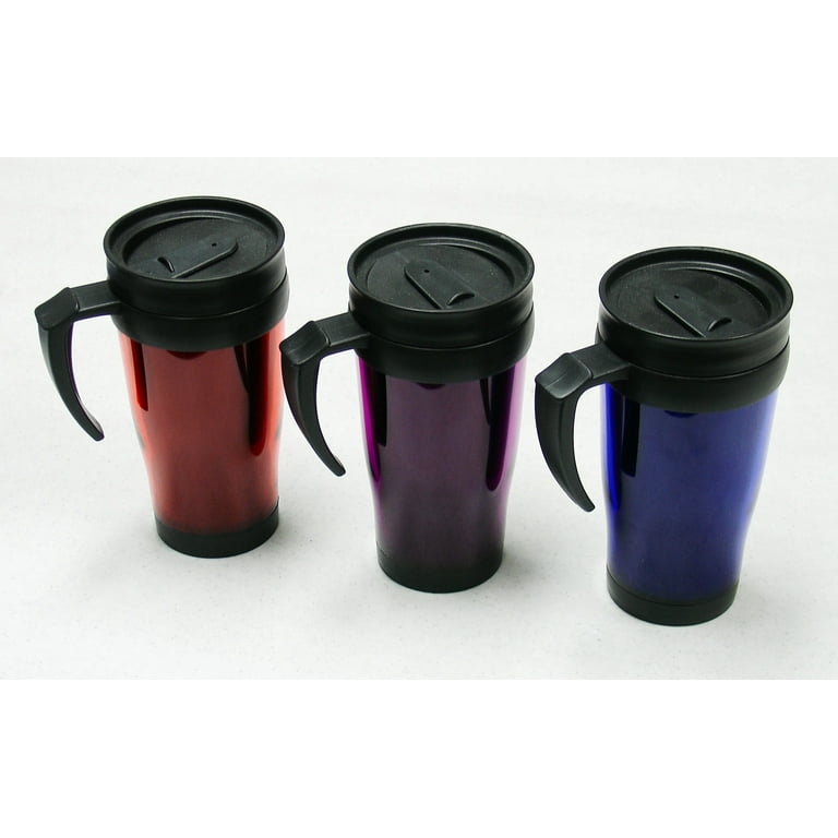  VOLCAROCK Coffee Mug with Handle and Lid, 16oz Spill